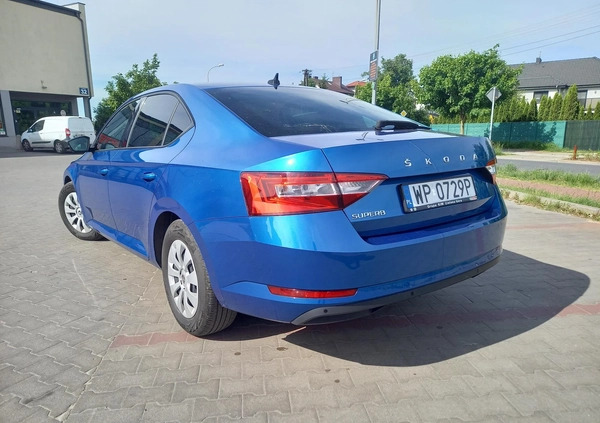Skoda Superb cena 92250 przebieg: 74000, rok produkcji 2020 z Płock małe 16